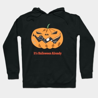 Huge Halloween Pumpkin Hoodie